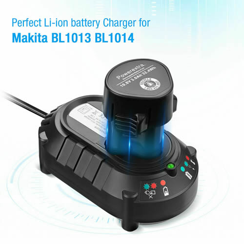 MAKITA Chargeur batterie Lithium 7,2V et 10,8V - DC10WA