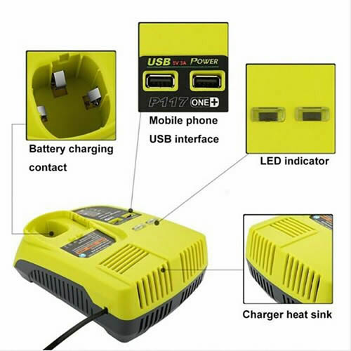 Ryobi drill charger